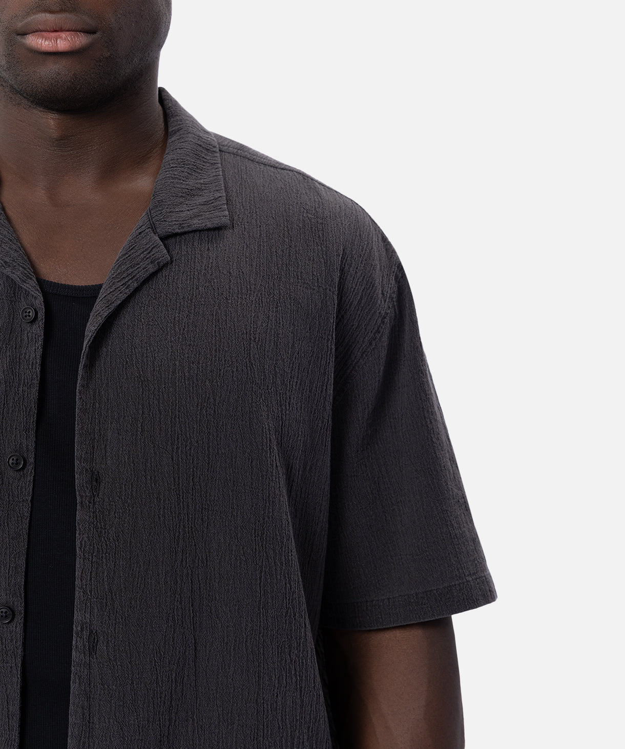 The Magna Short Sleeve Shirt - Onyx