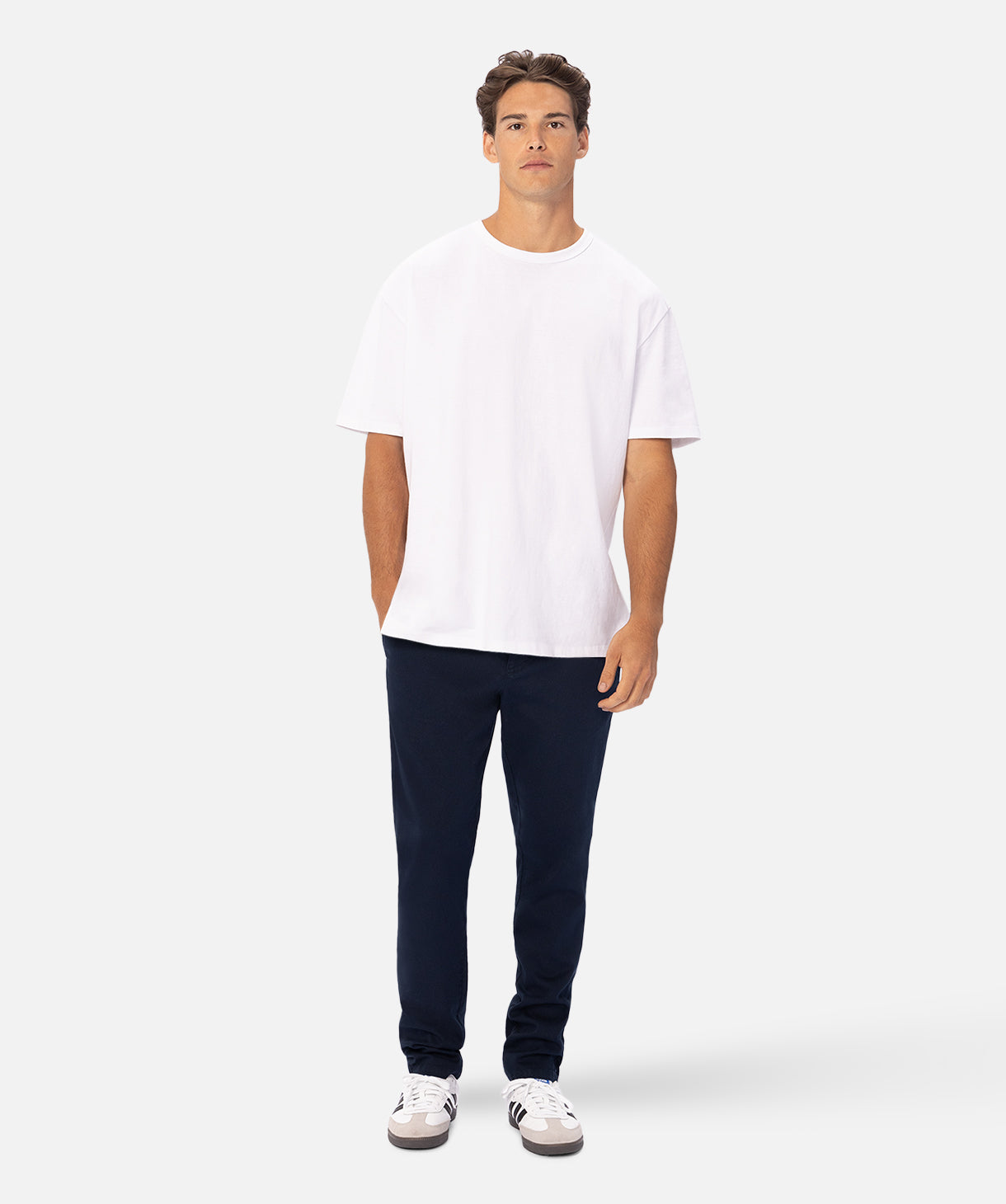 The Slim Comfort Cuba Chino - Dark Navy