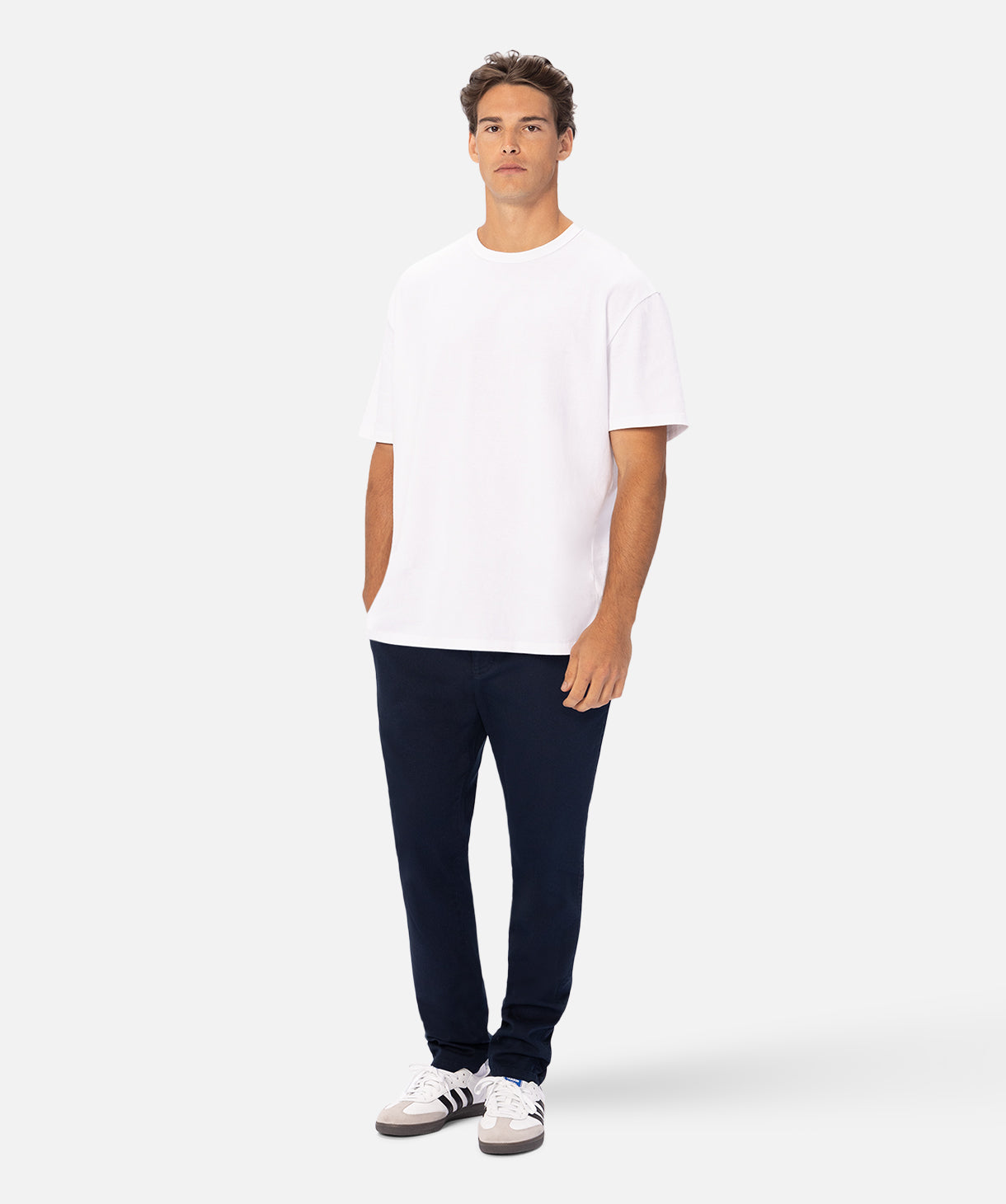 The Slim Comfort Cuba Chino - Dark Navy