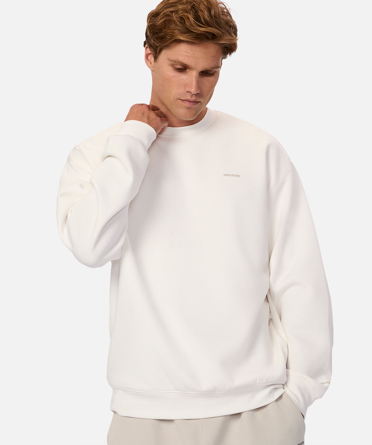 The Tech Del Sur Sweat - Polar White