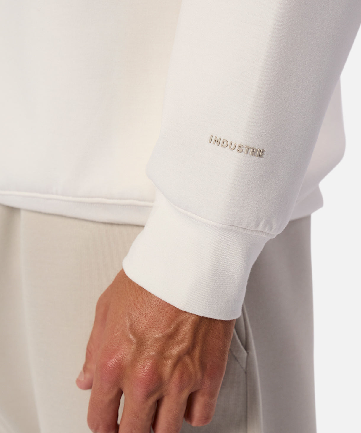 The Tech Del Sur Sweat - Polar White