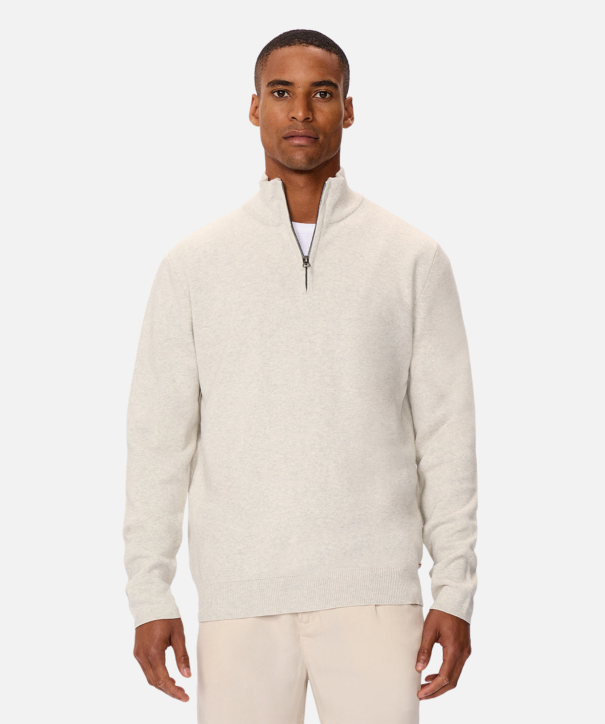 トップス RIGID SEA  COTTON KNIT PULLOVER 4 トップス RIGID SEA COTTON KNIT PULLOVER 4 Chunky knit blue half