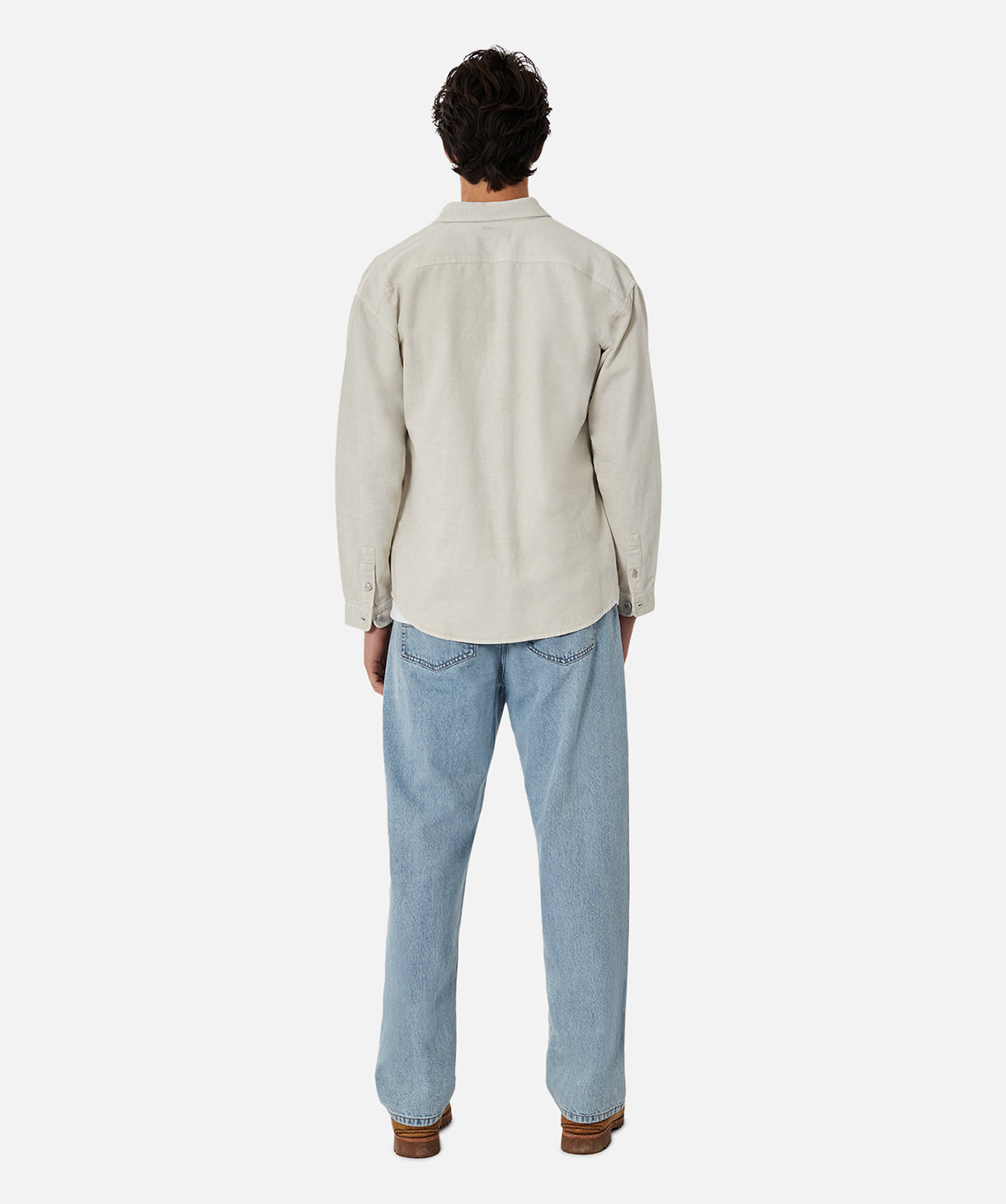 The Portland Long Sleeve Shirt - OD Stone