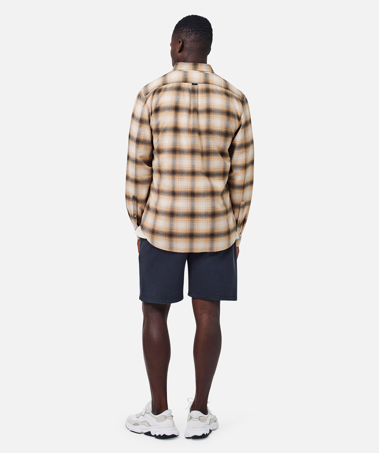 The Bates Long Sleeve Shirt - Brown Multi