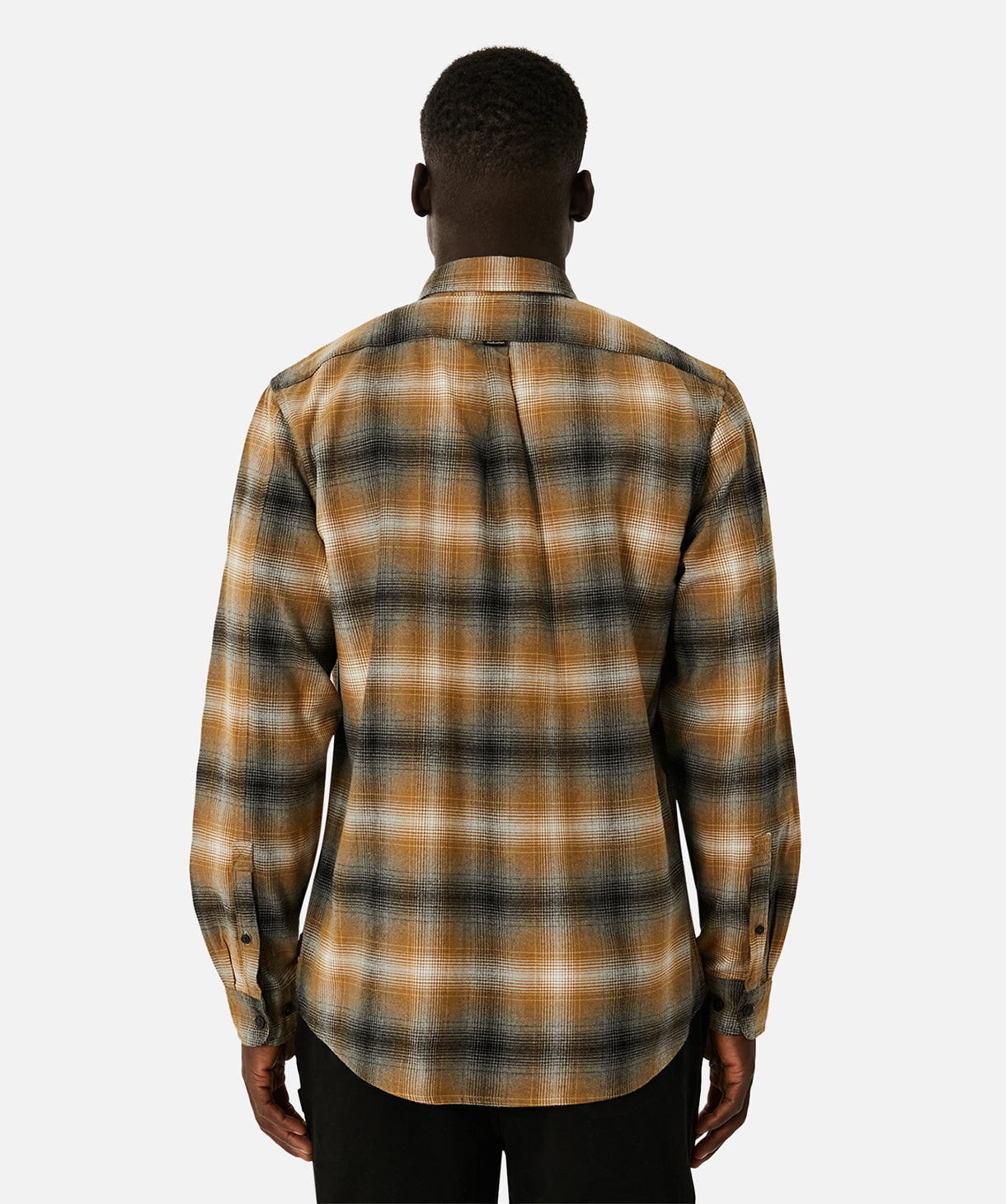 The Dunsmore Long Sleeve Shirt - Camel Grey