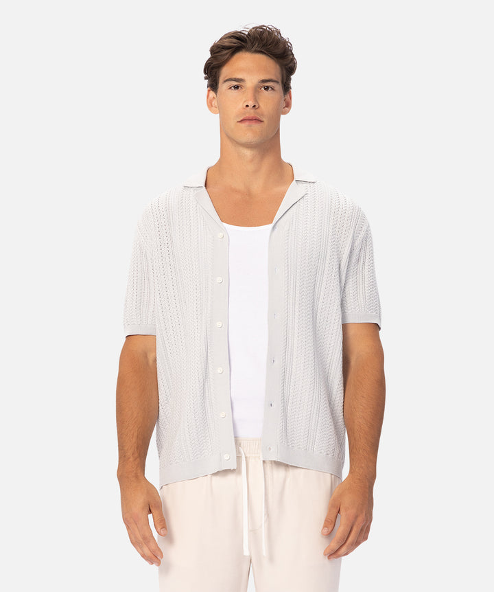 The Alessio S/s Shirt - Arctic