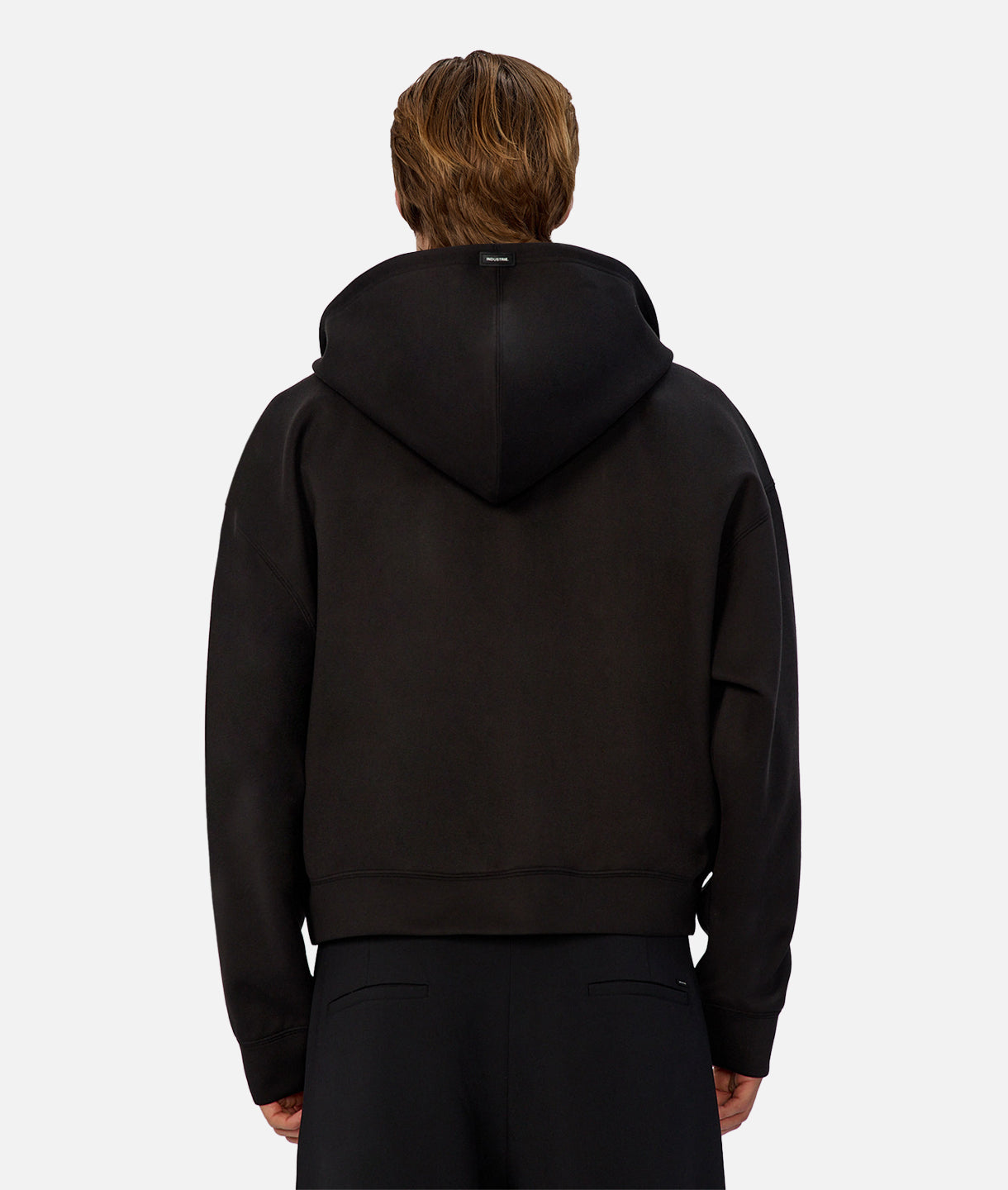 The Brixton Cropped Hood - Black