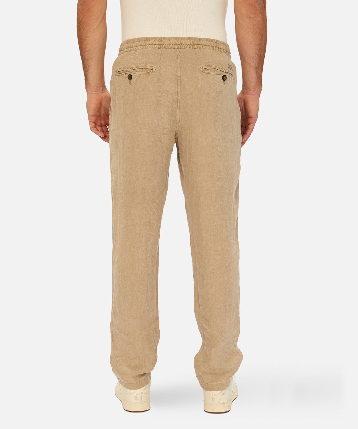 The Capri Linen Pant - OD Wheat
