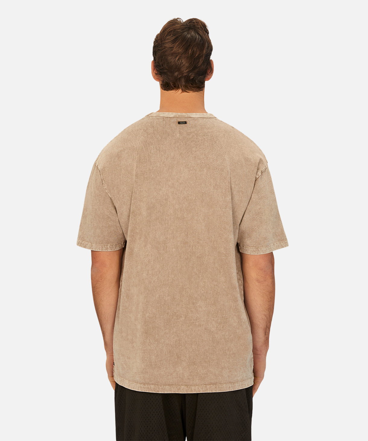 The Del Sur Acid Wash Tee - Almond