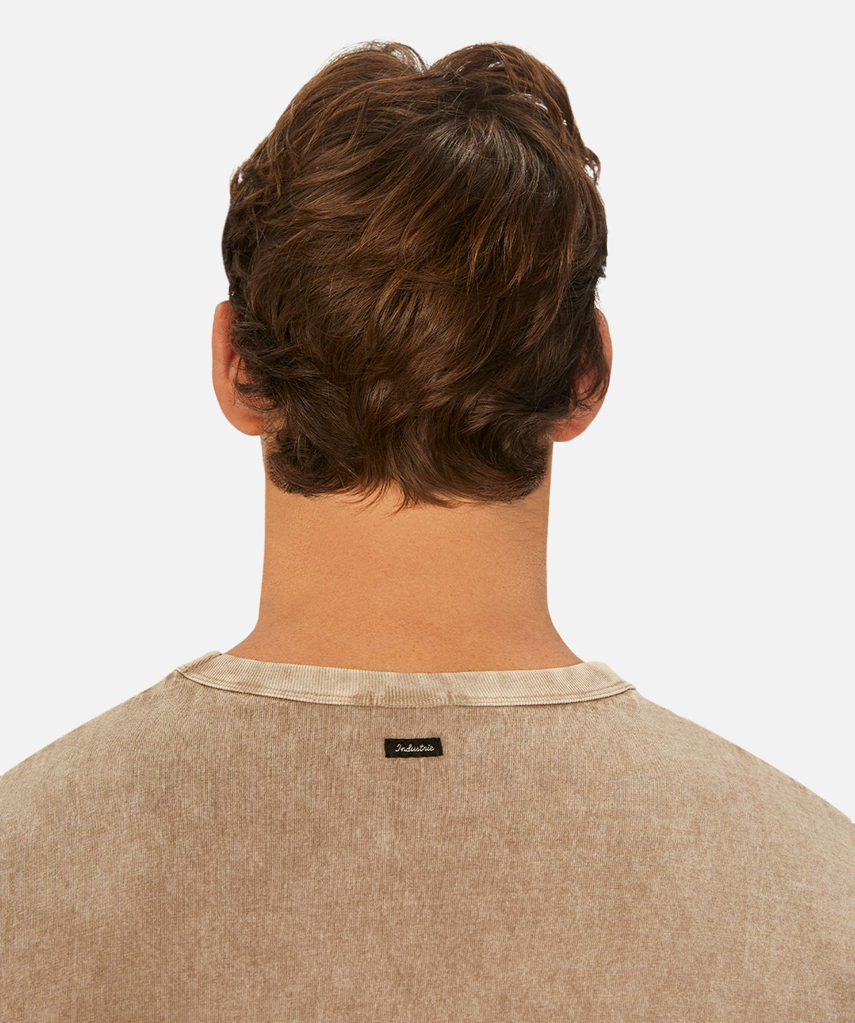 The Del Sur Acid Wash Tee - Almond