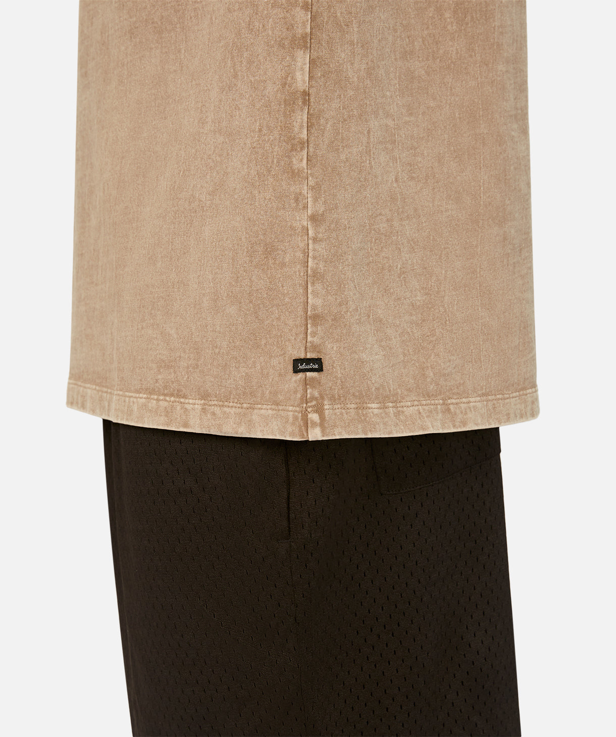 The Del Sur Acid Wash Tee - Almond