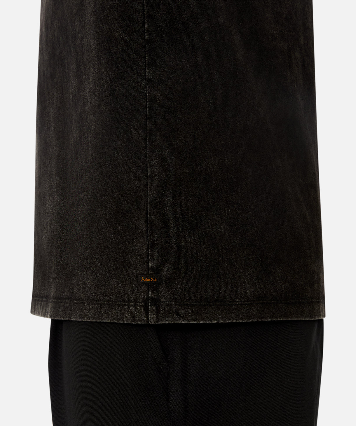 The Del Sur Acid Wash Tee - Black