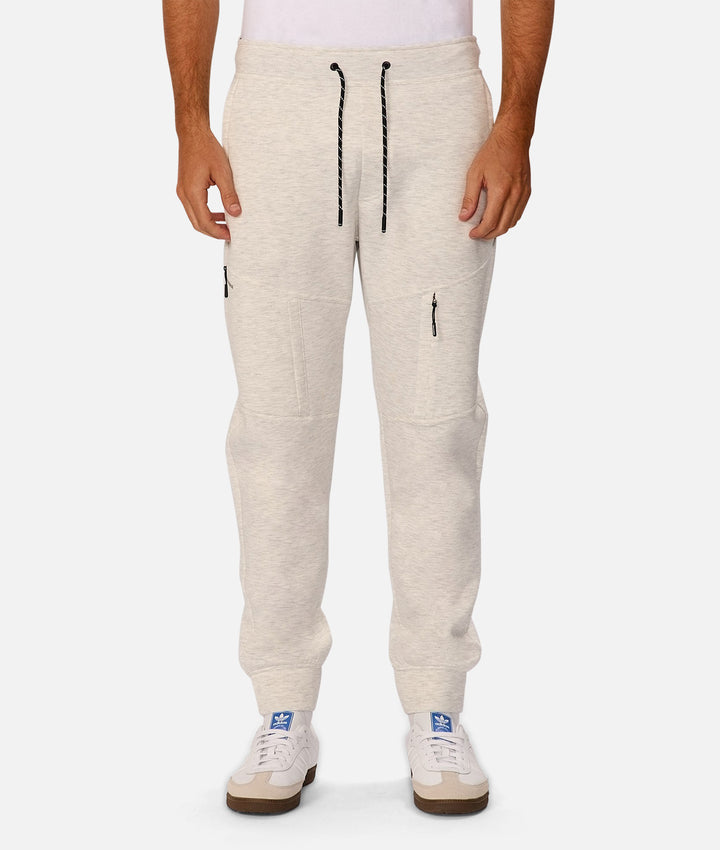 The Tech Armoured Track Pant - Snow Marle