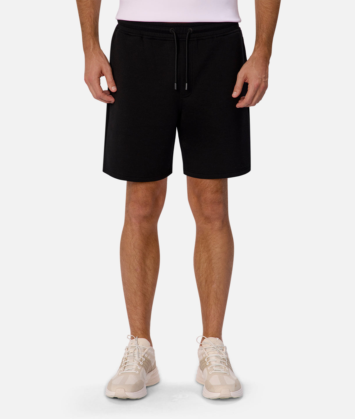 The Tech Track Short - Solid Black