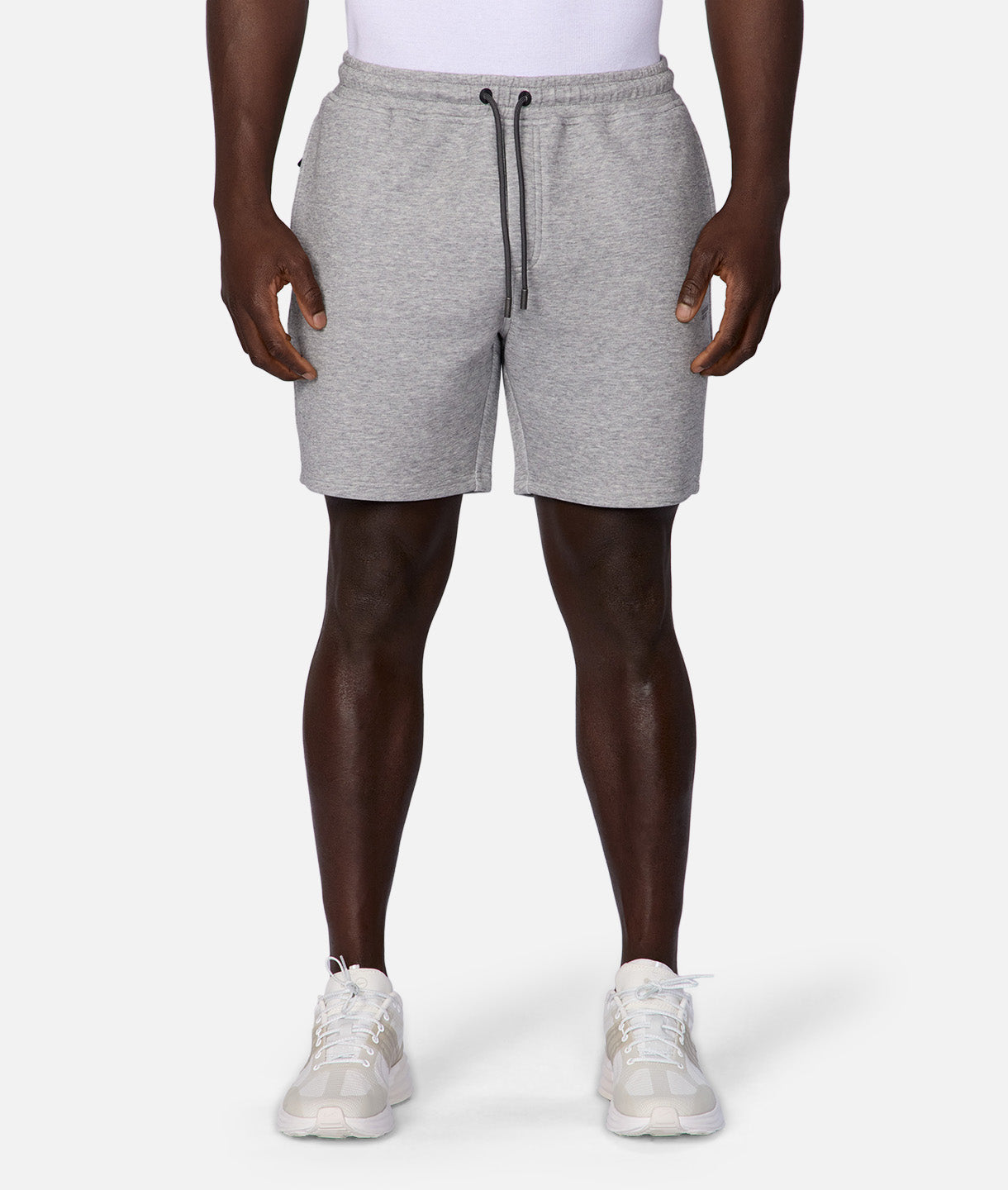 The Tech Track Short - Tech Marle Grey