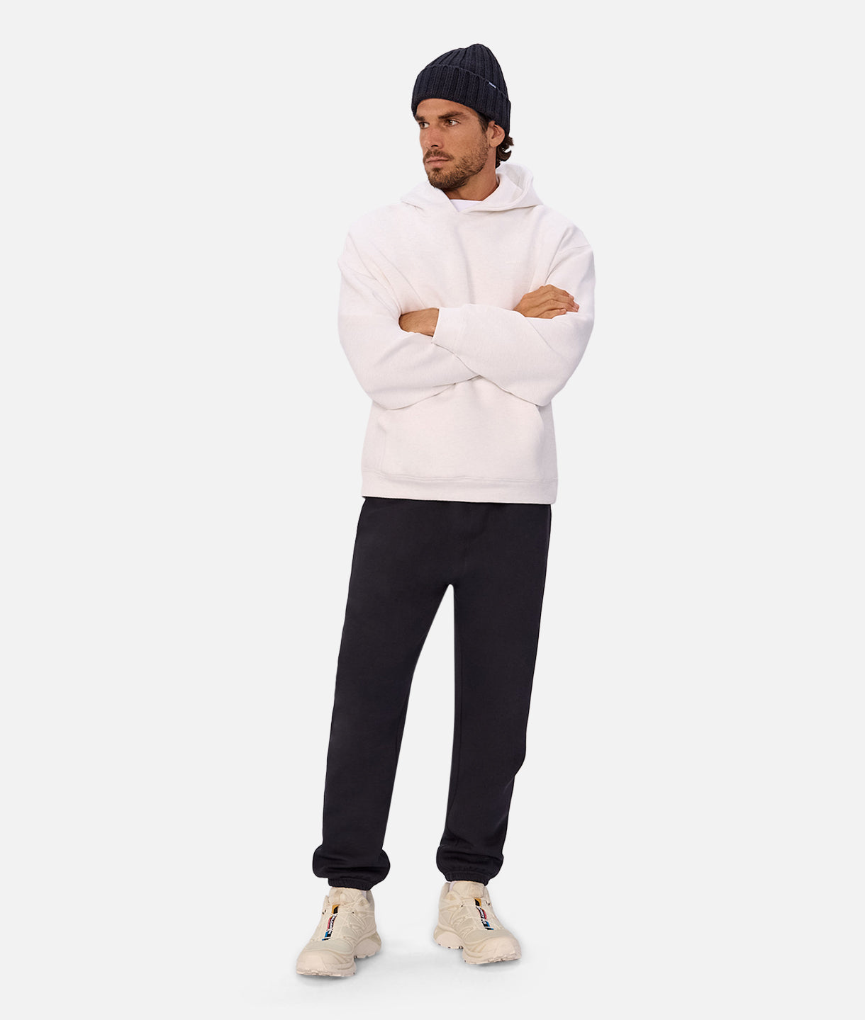 The Tech Del Sur Hoodie - Ivory Marle