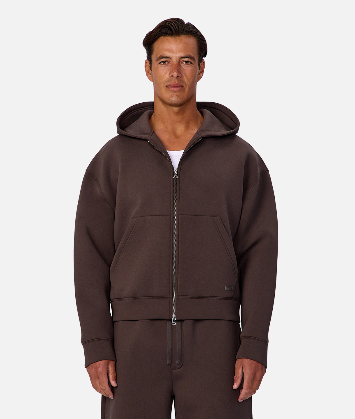The Brixton Cropped Hoodie - Umber – Industrie AU