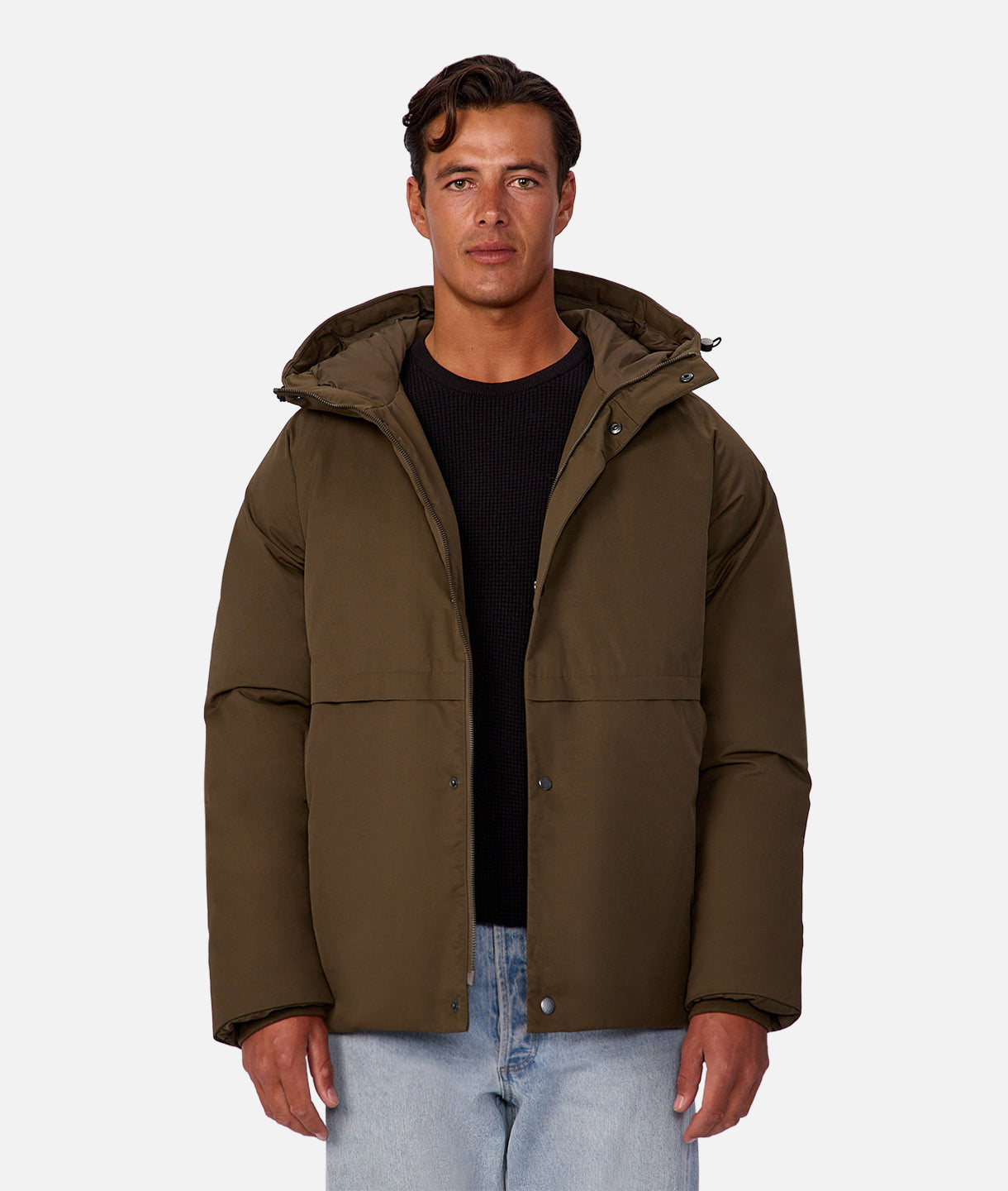 The Georgetown Hooded Jacket - Military – Industrie AU