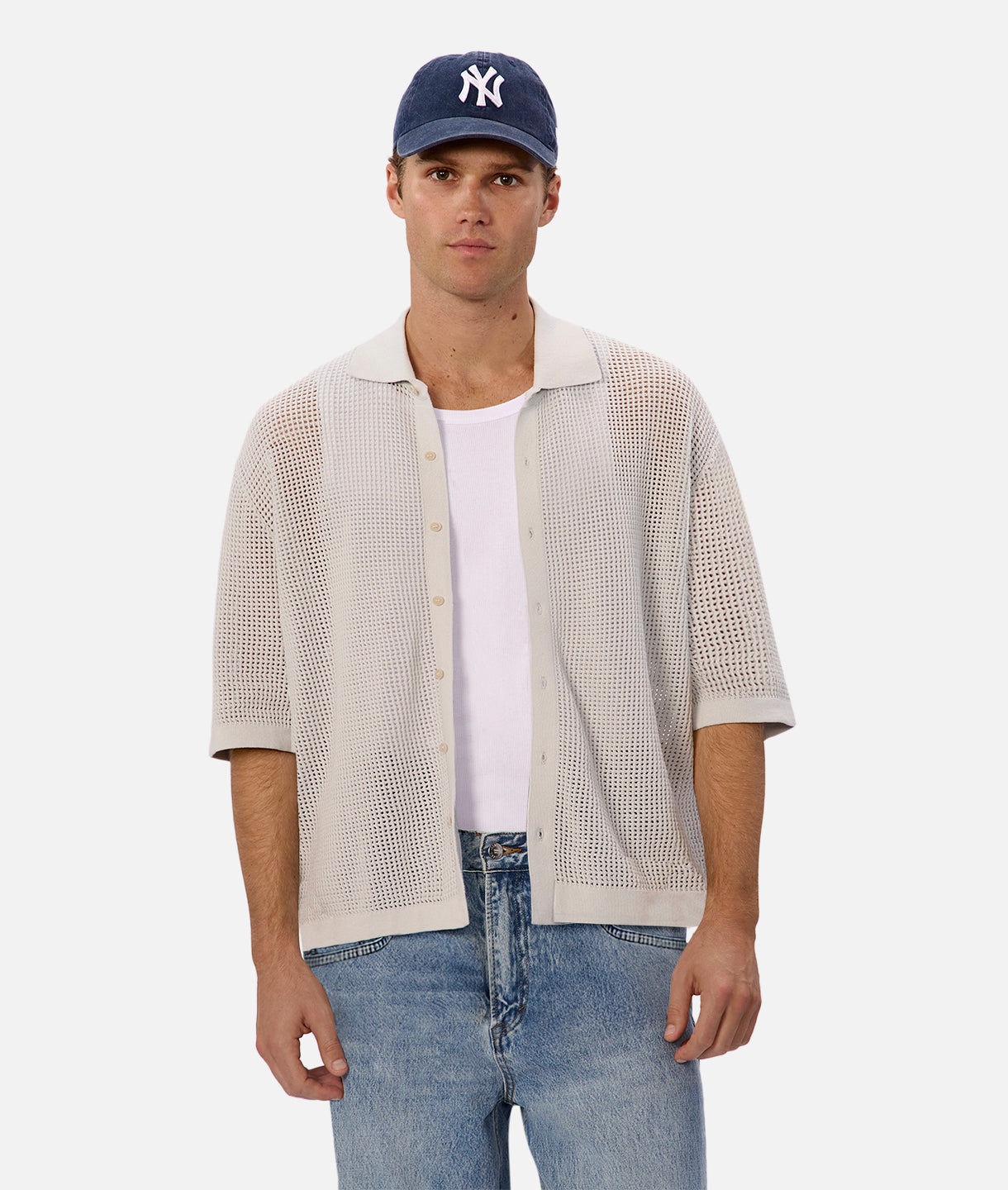 The Salvatore Short Sleeve Shirt - Arctic