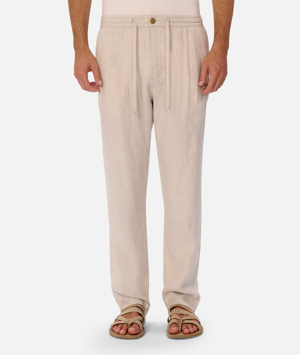 The New Capri Linen Pant - Kalamata