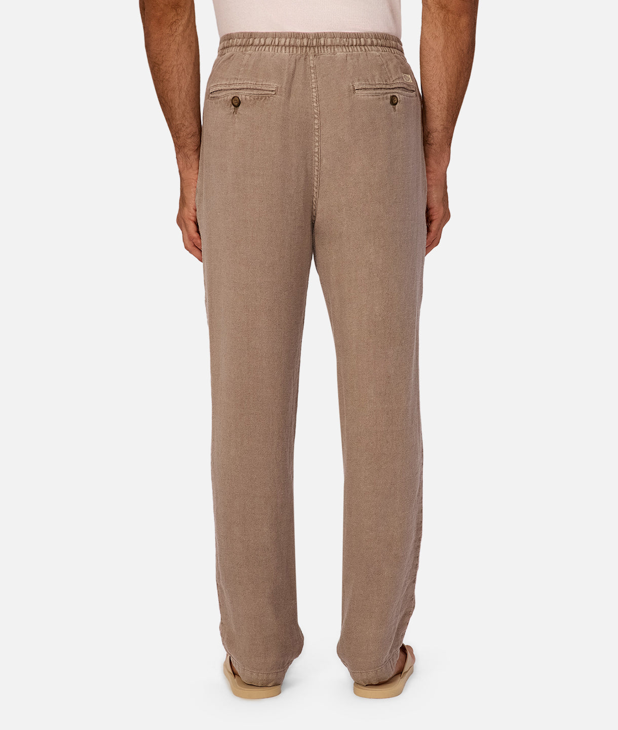 The New Capri Linen Pant - Sandrift