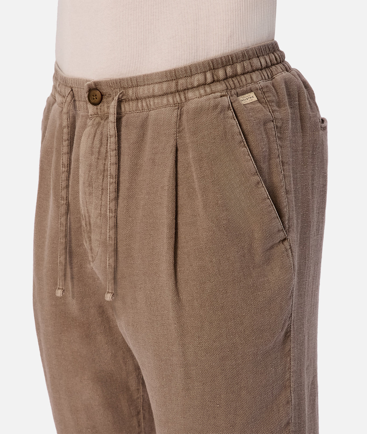 The New Capri Linen Pant - Sandrift