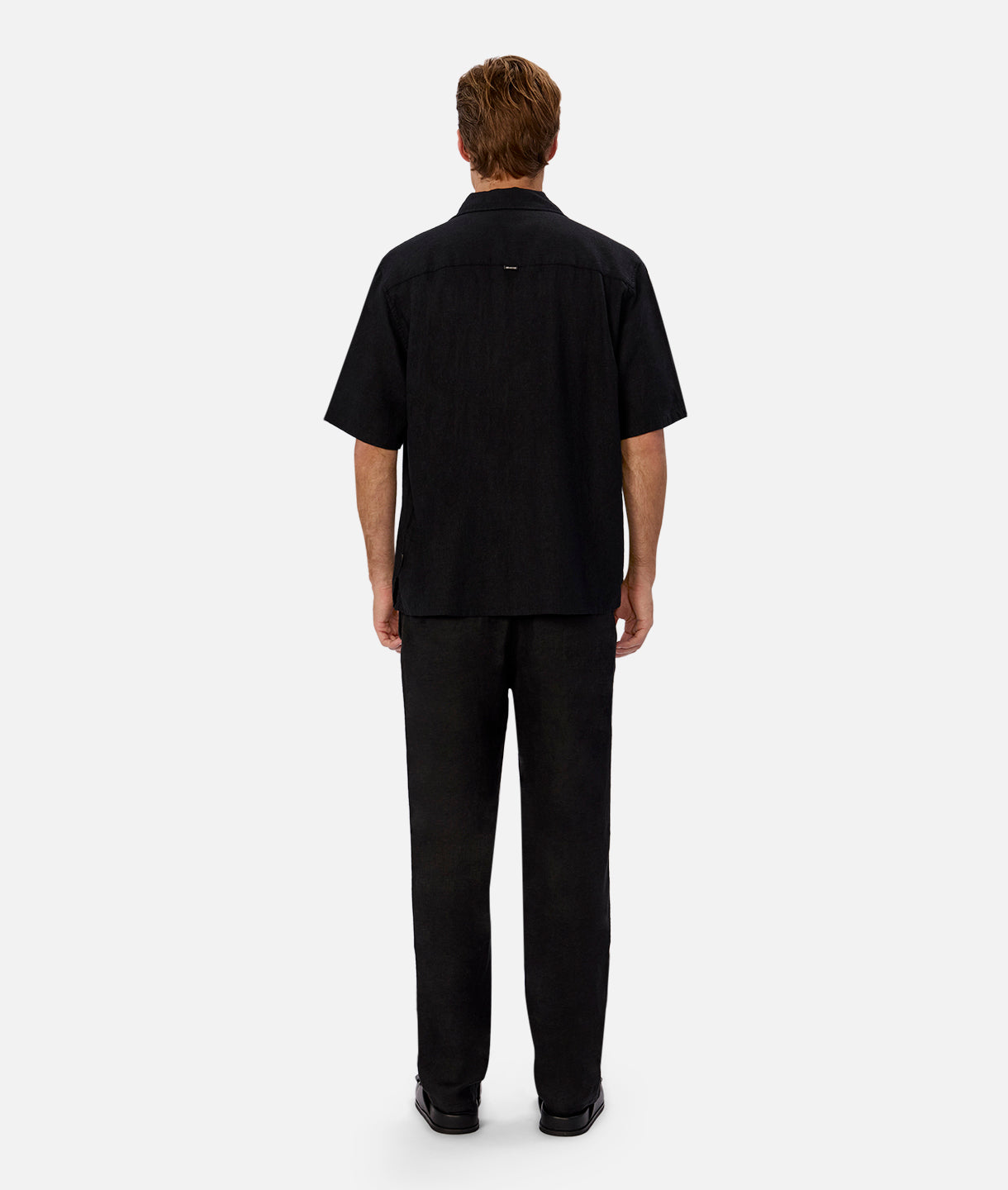 The New Capri Linen Pant - YD Black