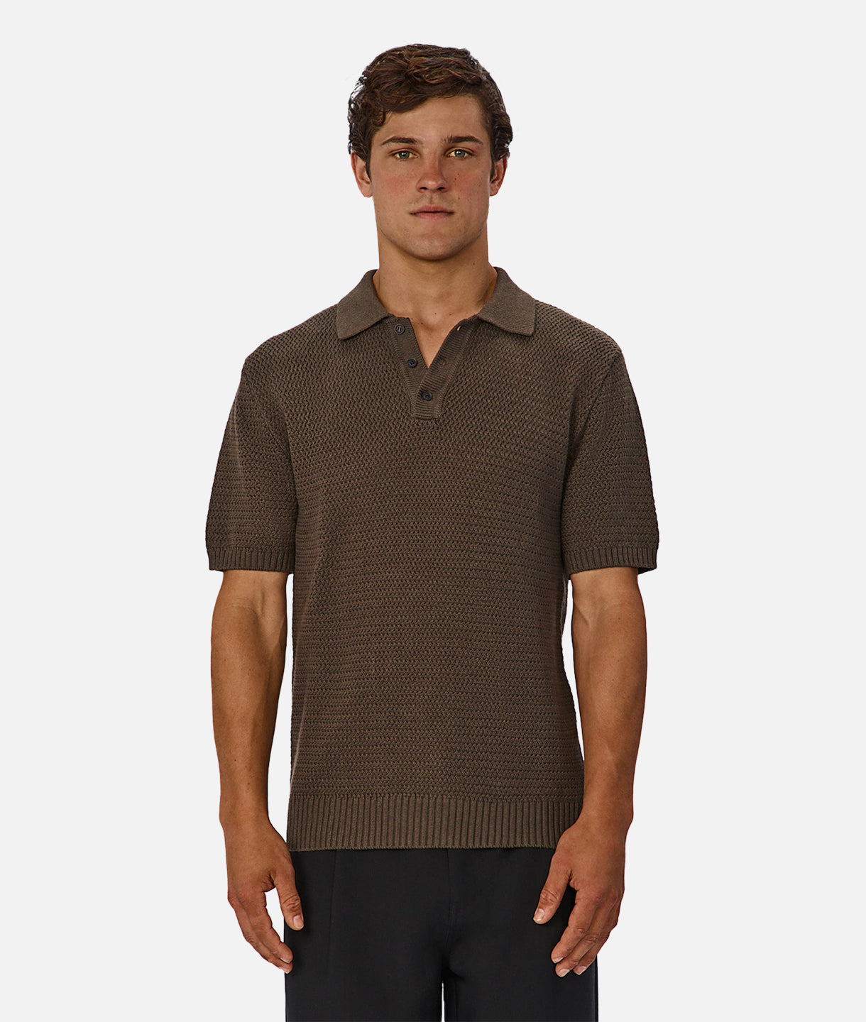 The Verona Polo - Military Melange – Industrie AU
