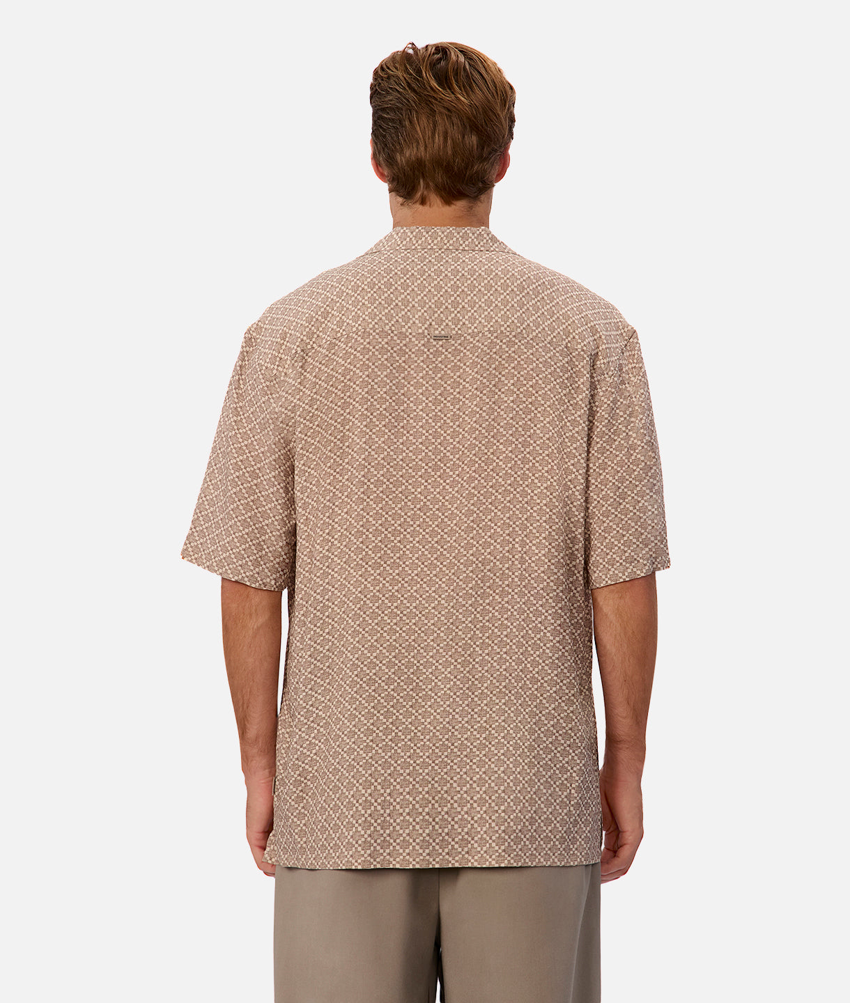 The Montericco Short Sleeve Shirt - Bark