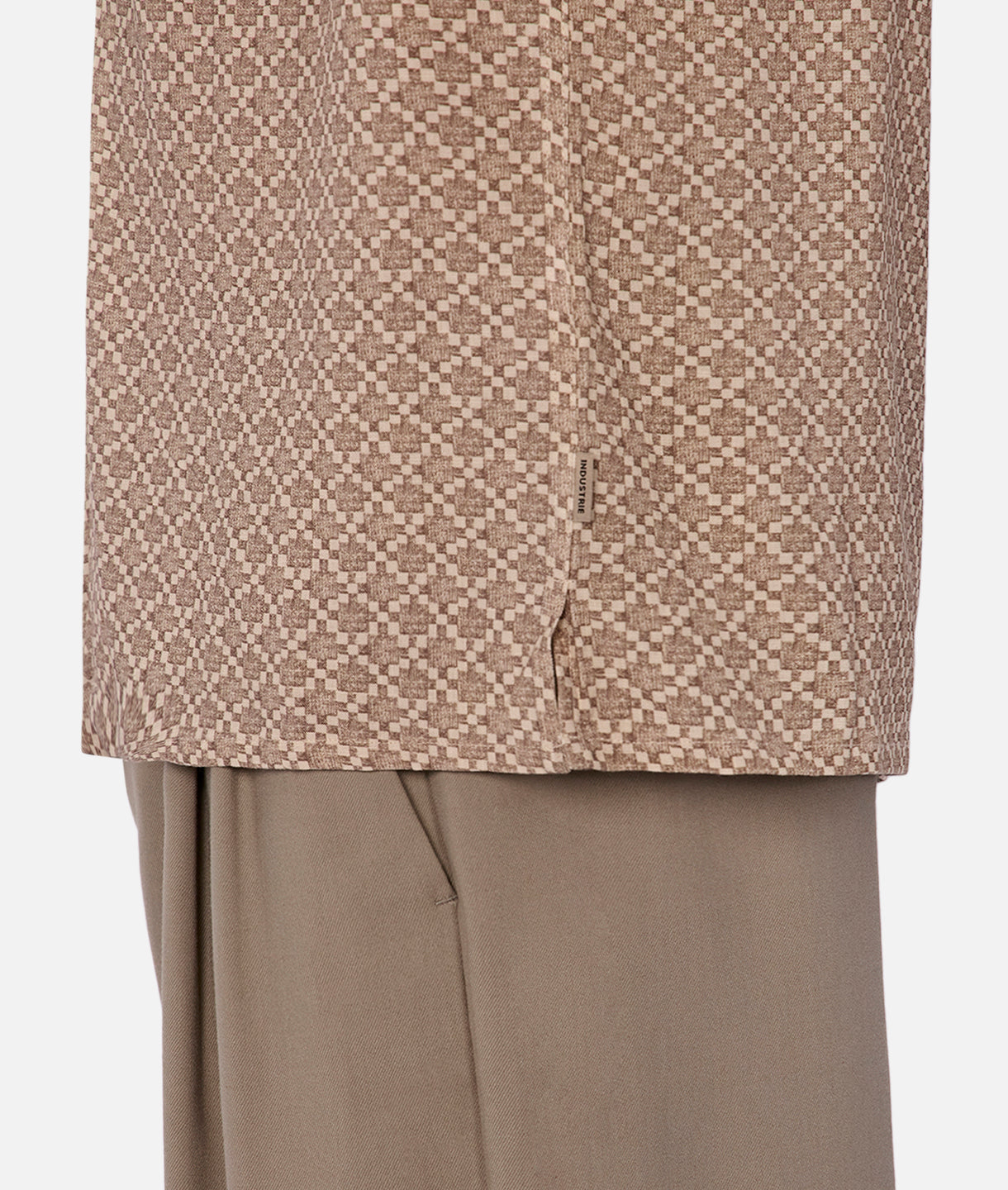 The Montericco Short Sleeve Shirt - Bark