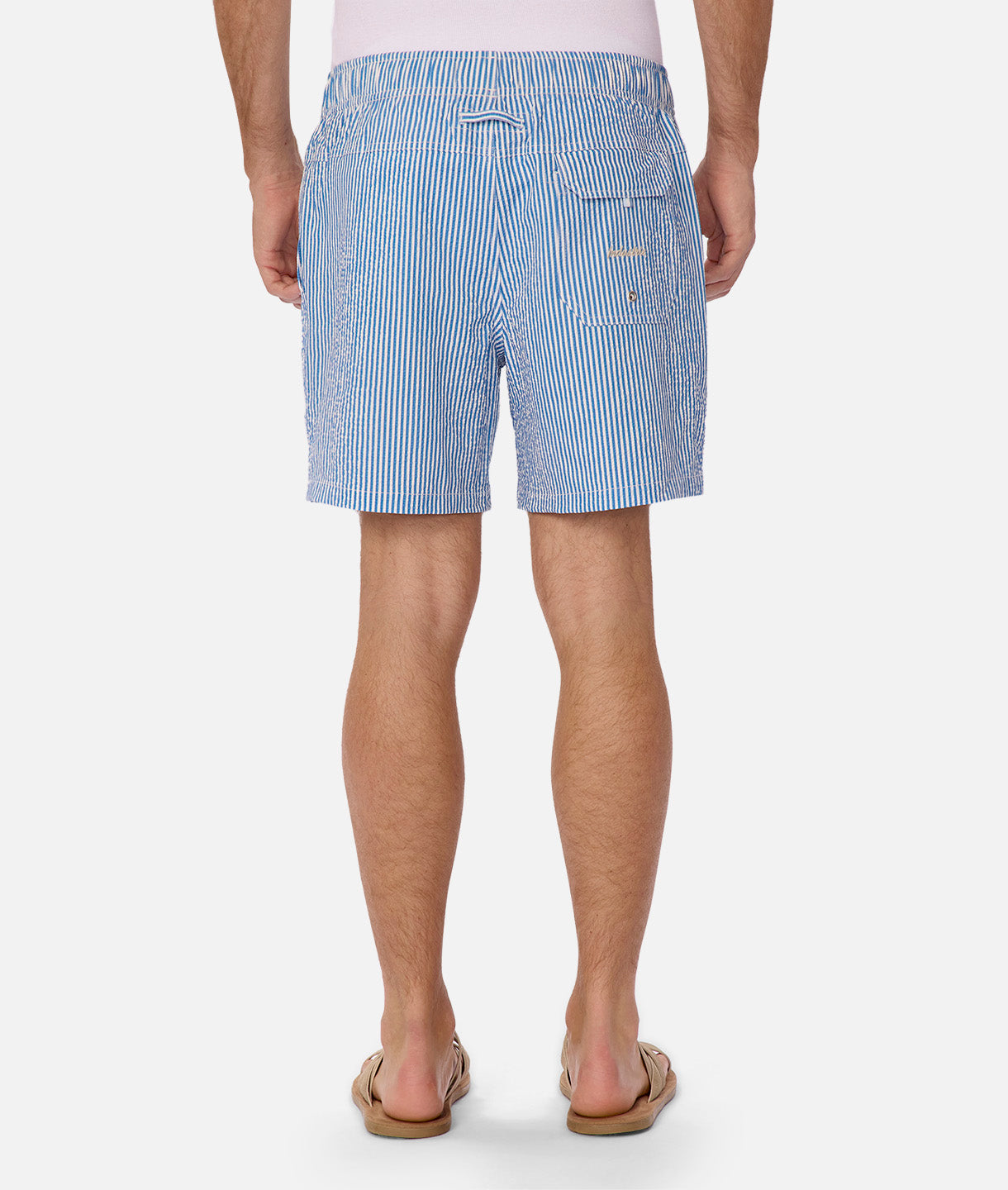 The Coressia Swim Trunk - Royal White