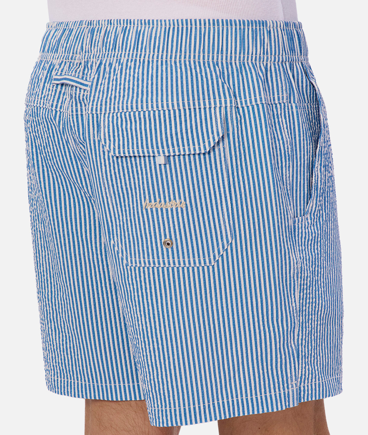 The Coressia Swim Trunk - Royal White