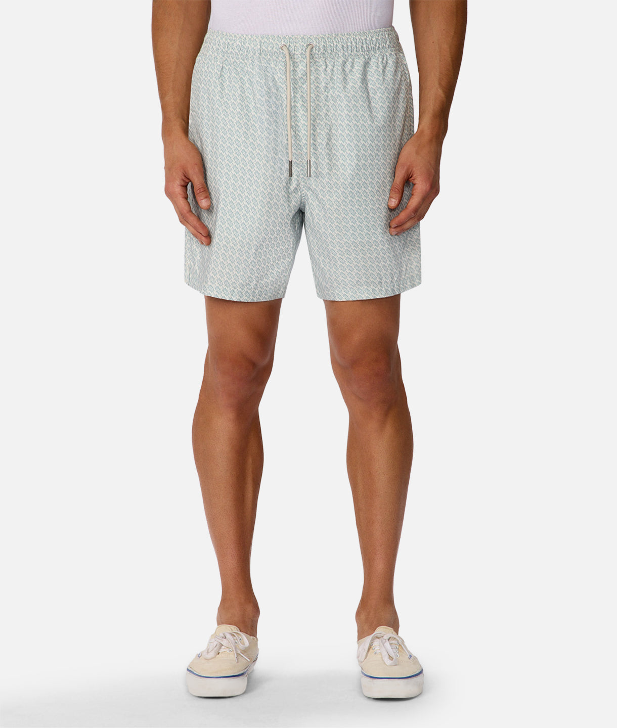 The Bolivar Swim Short Tide / Blanc / Taupe Industrie AU
