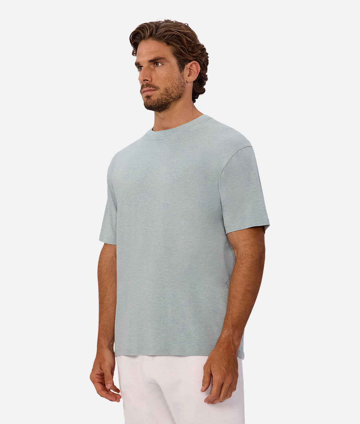 The Freeman Athletic Tee - Aegean Marle