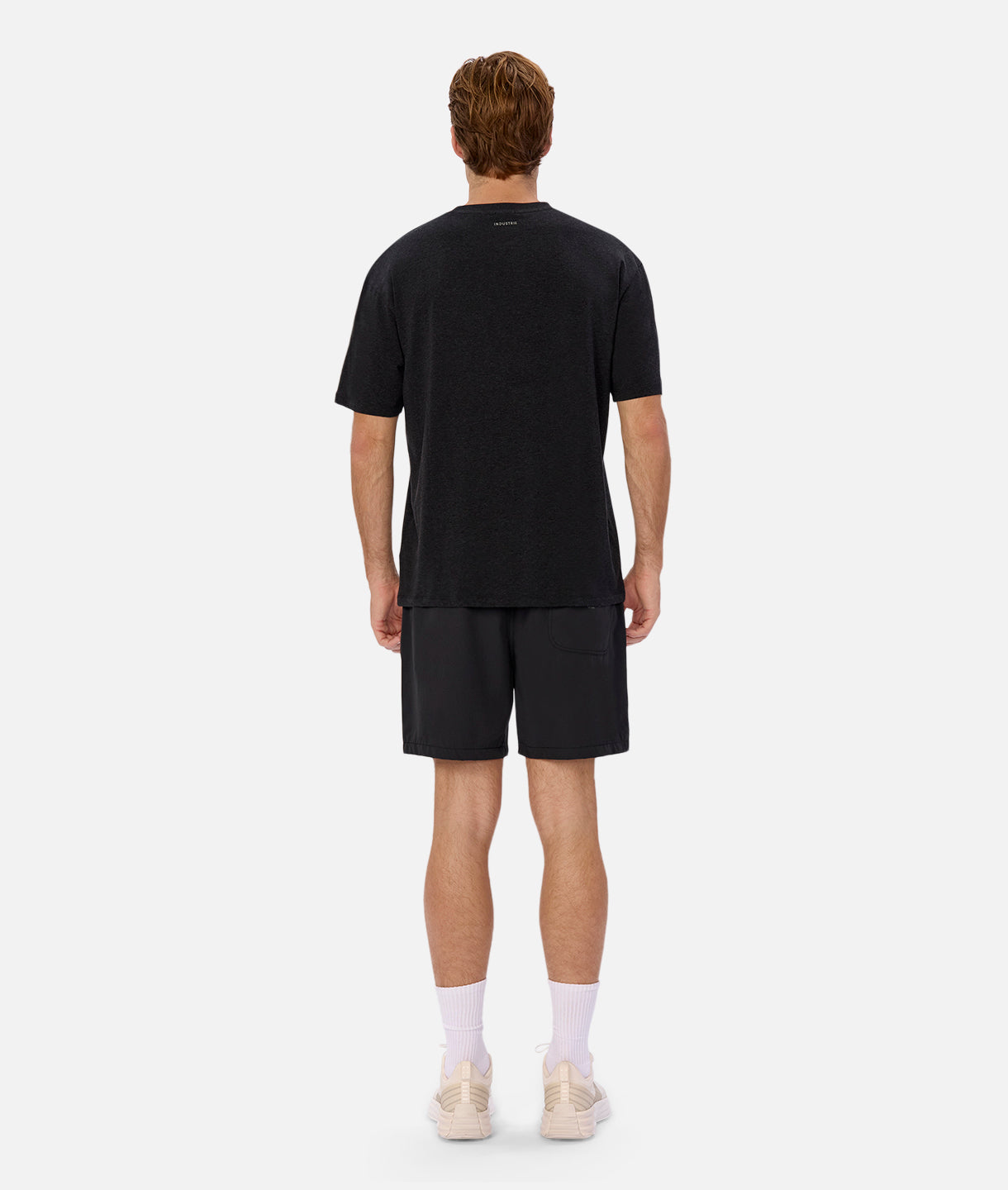 The Freeman Athletic Tee - Charcoal Marle