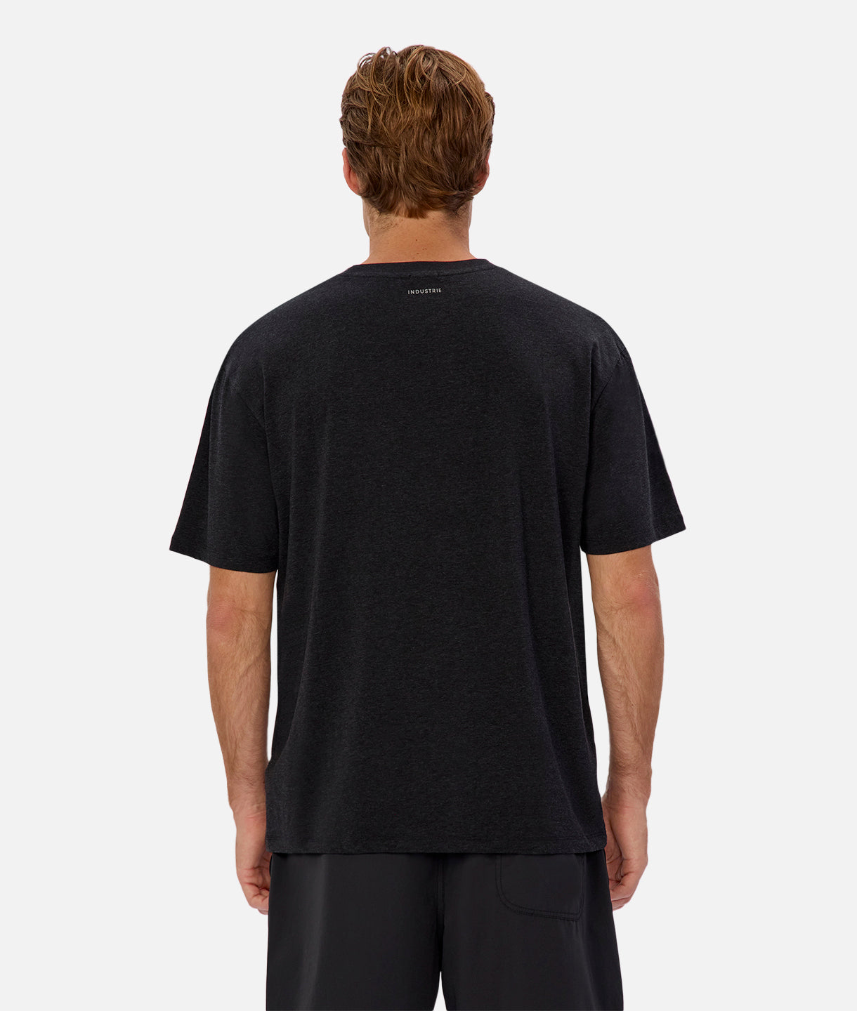 The Freeman Athletic Tee - Charcoal Marle