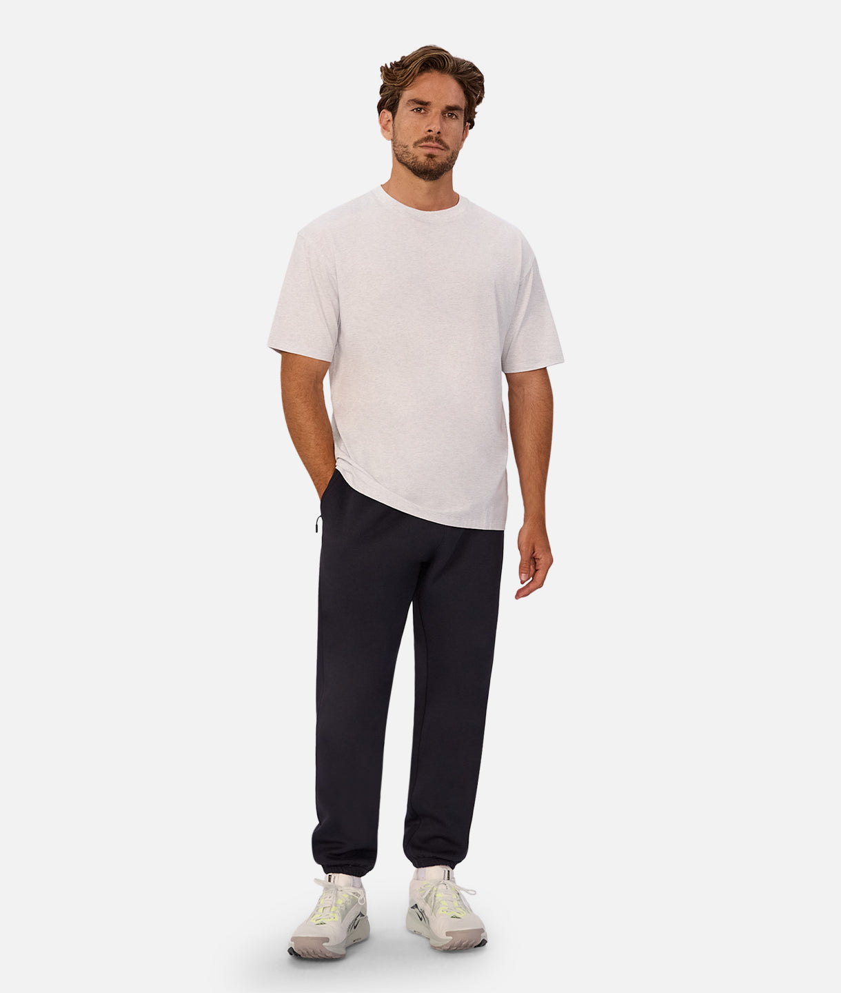 The Freeman Athletic Tee - Cloud Marle