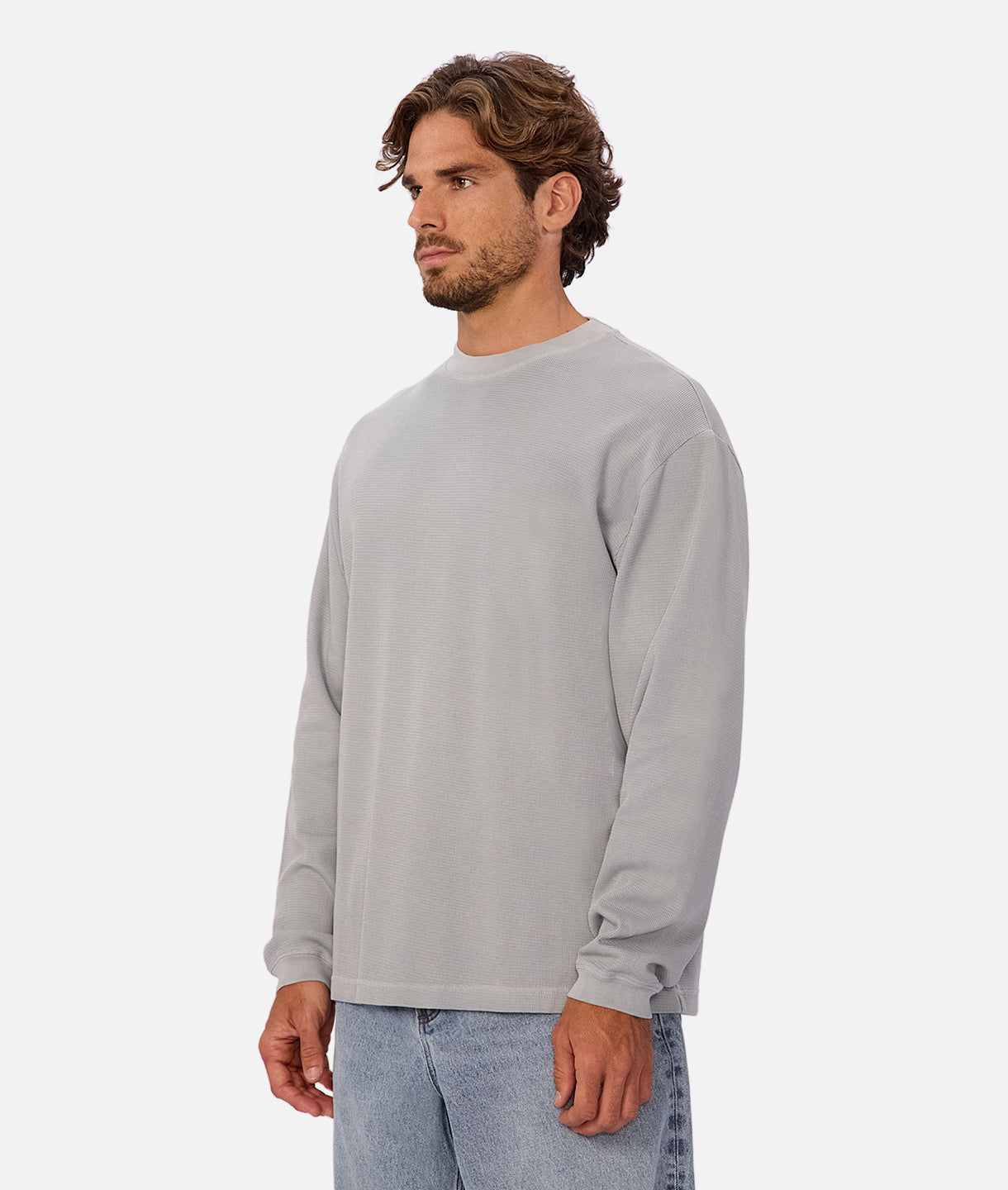 The Marlon Long Sleeve Tee - Airforce