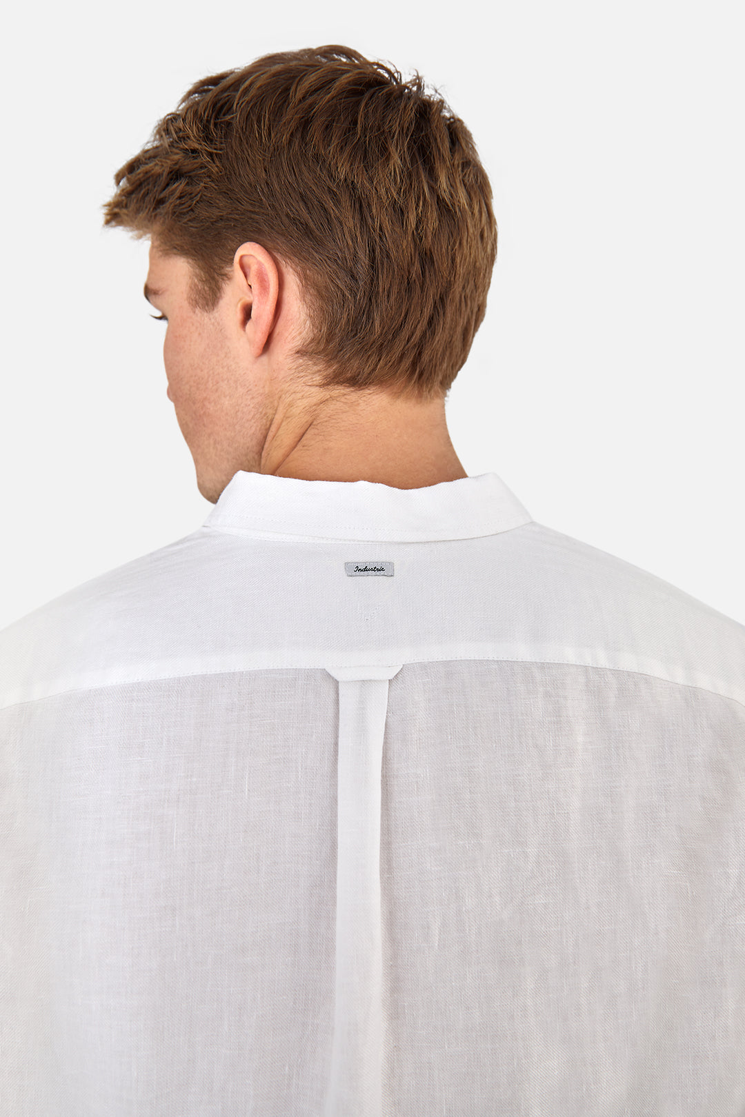 The Trinidad Linen Blend Long Sleeve Shirt - White