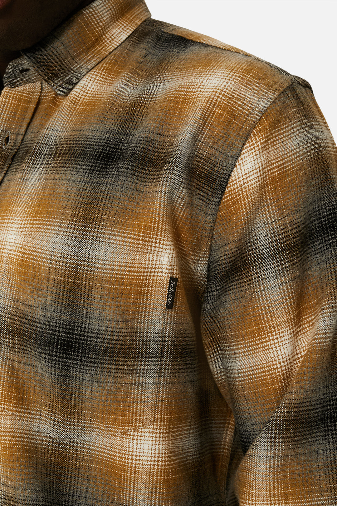 The Dunsmore Long Sleeve Shirt - Camel Grey