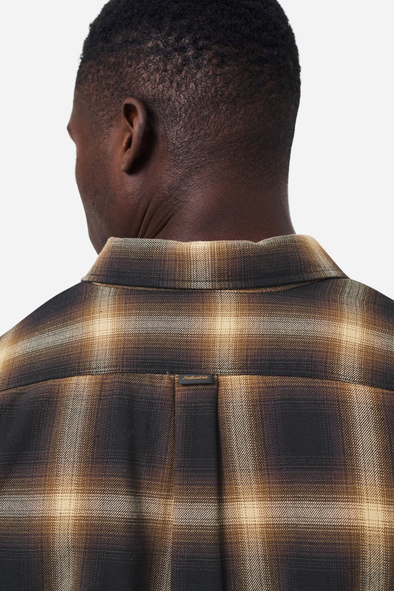 The Benson Long Sleeve Shirt - Black Marle