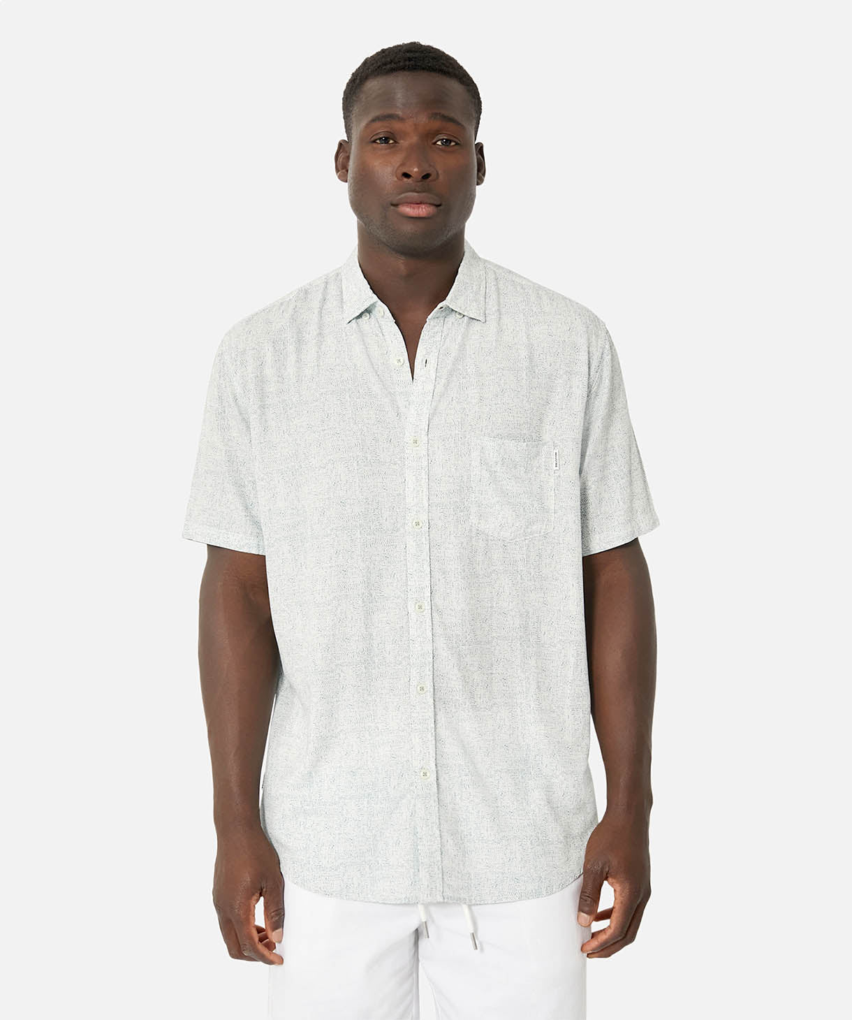 The New Talavera S/s Shirt - Off White/Marine – Industrie Clothing Pty Ltd
