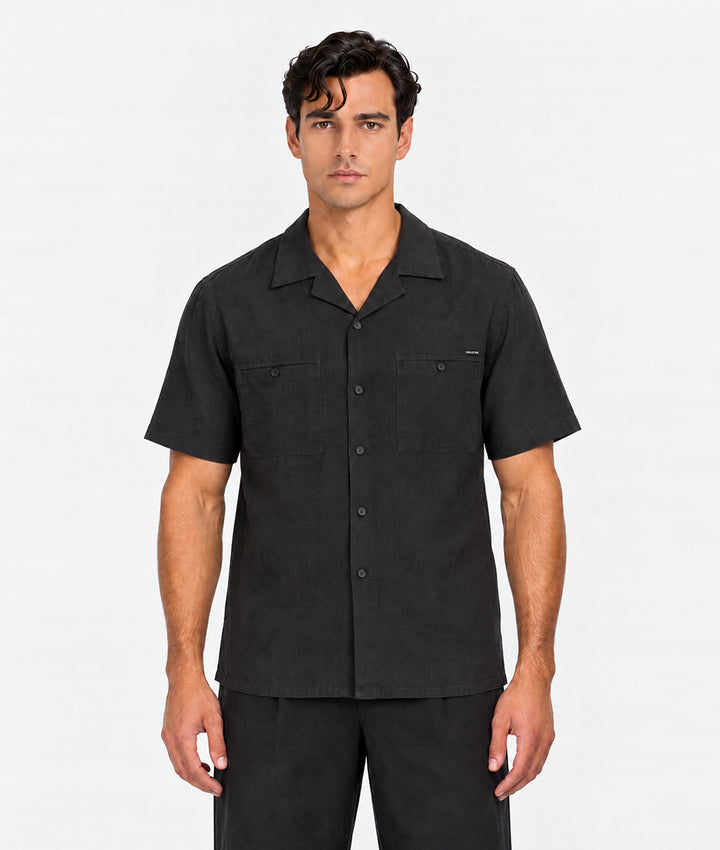 The Miami Short Sleeve Shirt - Black