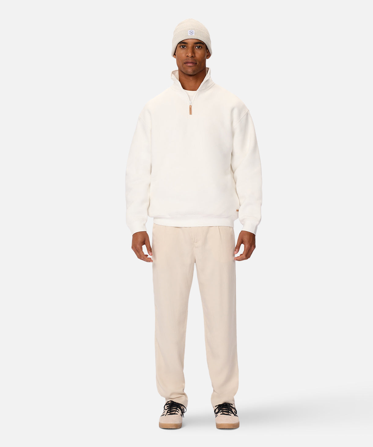The Staunton Tracktop - Off White