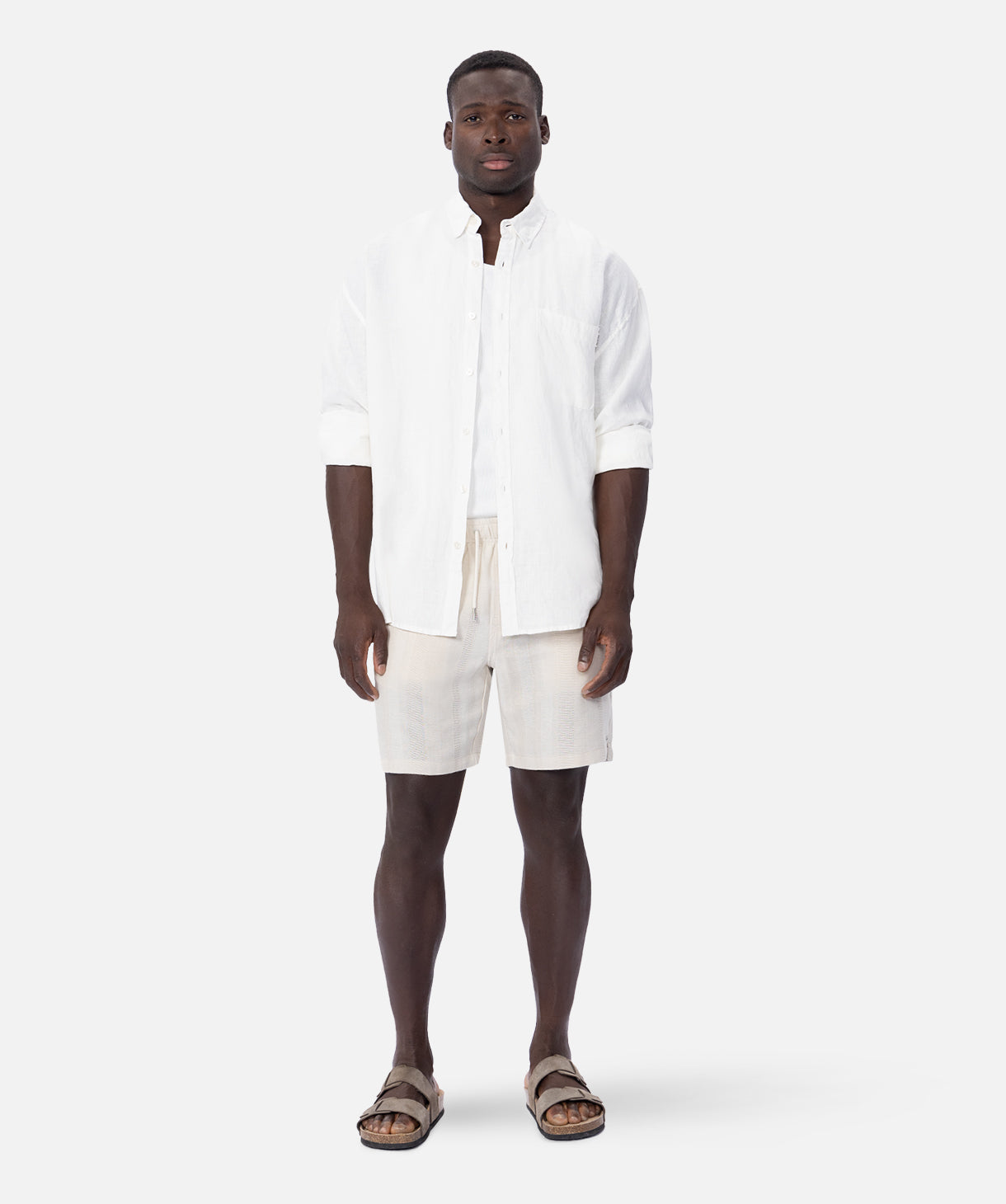 The Hemingway L/s Shirt - YD Cream – Industrie Clothing Pty Ltd