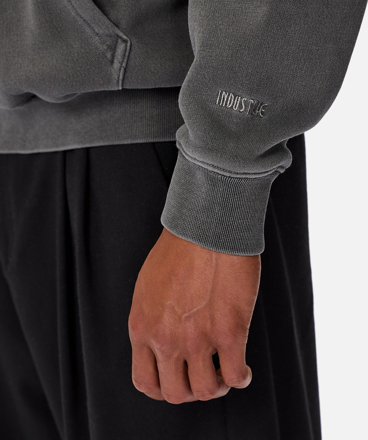 The Del Sur Washed Hoodie - Graphite