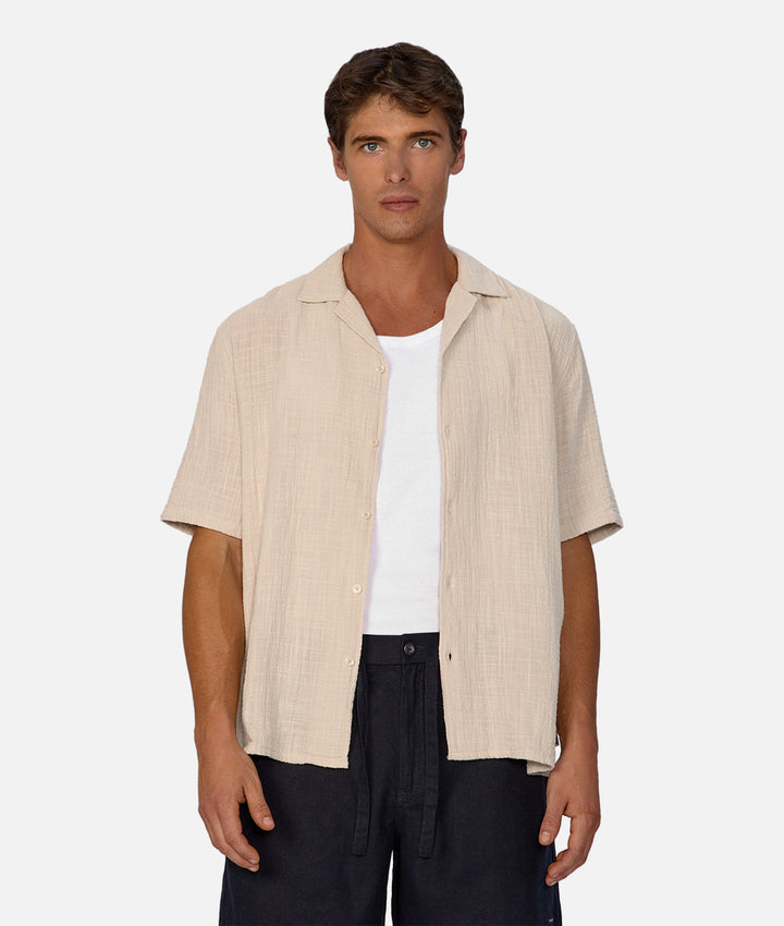 The Seguro Short Sleeve Shirt - Grain