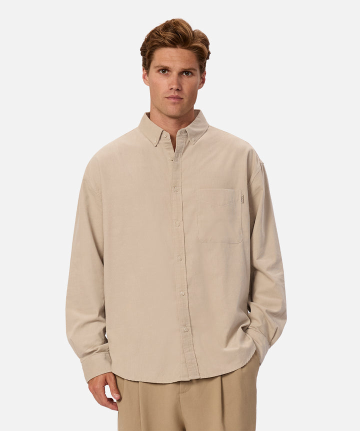 The Anaheim Long Sleeve Shirt - Beige