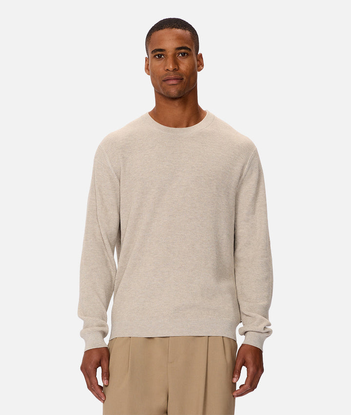 The Archer Knit - Beige