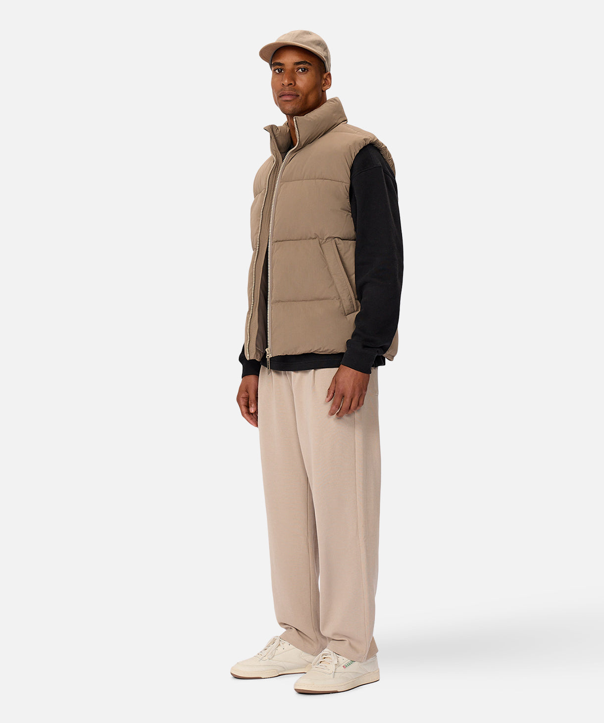 The Busan Puffer Vest - Light Brindle – Industrie AU
